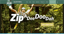 Desktop Screenshot of eagleswingszipline.com