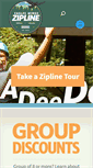 Mobile Screenshot of eagleswingszipline.com